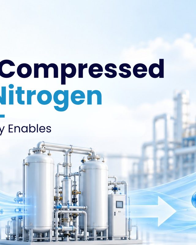 PSA nitrogen generator with twin adsorption towers for pressure swing adsorption nitrogen generation